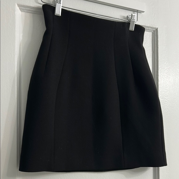 & Other Stories Black A-Line Skirt - Picture 3 of 6